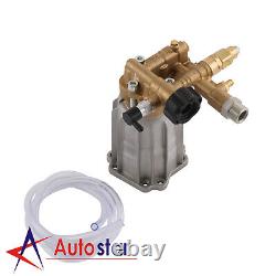 For RMV2.5G30 PRESSURE WASHER PUMP AXIAL, 2.5GPM 3000 PSI, 3400 RPM, 3/4 SHAFT