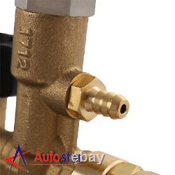 For RMV2.5G30 PRESSURE WASHER PUMP AXIAL, 2.5GPM 3000 PSI, 3400 RPM, 3/4 SHAFT