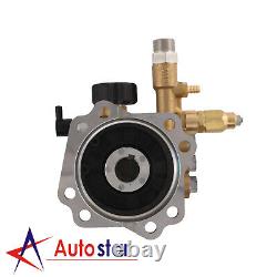 For RMV2.5G30 PRESSURE WASHER PUMP AXIAL, 2.5GPM 3000 PSI, 3400 RPM, 3/4 SHAFT