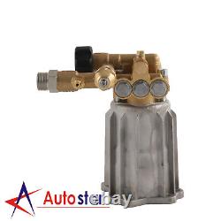 For RMV2.5G30 PRESSURE WASHER PUMP AXIAL, 2.5GPM 3000 PSI, 3400 RPM, 3/4 SHAFT