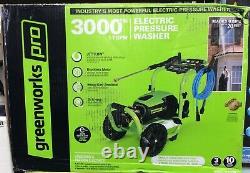 GREENWORKS PRO 3000 PSI 1.1 GPM Electric Pressure Washer NEW