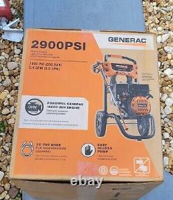 Gas Pressure Washer 2900psi Generac 2.4 GPM Model 8874 with 196CC OHV Engine