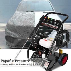 Gas Pressure Washer 3000PSI 6.5HP 200CC Power Pressure Cleaner Set with 5 Nozzle