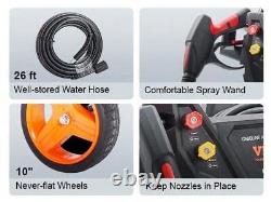 Gas Pressure Washer, 3400 PSI 2.6 GPM, Gas Powered Pressure Washer W Aluminum Pump