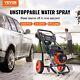 Gas Pressure Washer 3400 PSI 2.6 GPM Gas Powered Washer 210cc 5 Nozzles