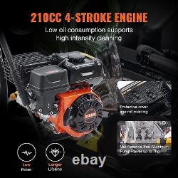Gas Pressure Washer 3400 PSI 2.6 GPM Gas Powered Washer 210cc 5 Nozzles