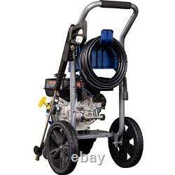 Gas Pressure Washer, 3400 PSI and 2.6 Max GPM, Onboard Soap Tank, Spray Gun&Wand