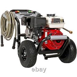 Gas Pressure Washer Cold Water 3500 PSI 2.5 GPM AAA Pump Honda Engine