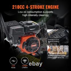 Gas Pressure Washer Gas Powered Washer 3600 PSI 2.6 GPM 210cc 5 Nozzles