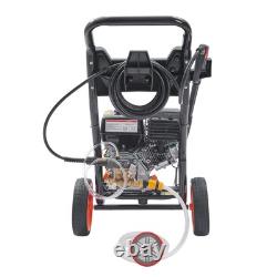 Gas Pressure Washer Gas Powered Washer 3600 PSI 2.6 GPM 210cc 5 Nozzles