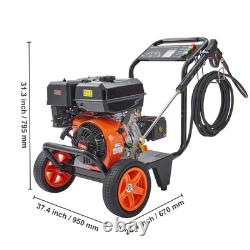 Gas Pressure Washer Gas Powered Washer 4400 PSI 4.0 GPM 390cc 5 Nozzles
