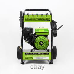 Gasoline Powered Pressure Washer 3800 PSI 2.5 GPM 196CC with Nozzles / Foam Bottle