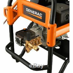 Generac 9488 4200 PSI 4.0 GPM Pressure Washer Pro-grade hose + 5 nozzles