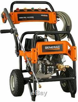 Generac 9488 4200 PSI 4.0 GPM Pro Pressure Washer Hose + 5 nozzles Recon