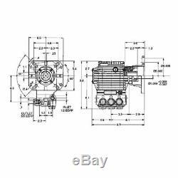 General Pump Series 44 4000 PSI 4 GPM Replacement Pressure Washer Pump