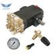 General Right Shaft 3500 PSI 5.6 GPM Pressure Washer Pump 4.5 HP Belt Drive Blue