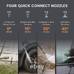 Giraffe Tools Electric Power Pressure Washer Plus+ with 100FT Hose MAX 2400 PSI