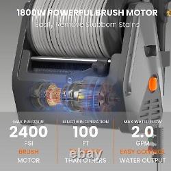 Giraffe Tools Electric Pressure Washer Plus+, Max 2400 PSI, 2.0GPM, Wall Mounted