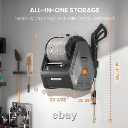 Giraffe Tools Electric Pressure Washer Plus+, Max 2400 PSI, 2.0GPM, Wall Mounted