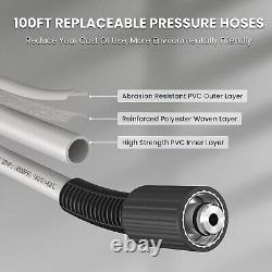 Giraffe Tools Electric Pressure Washer Power Washer with 100FT Hose Max 3300 PSI