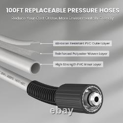 Giraffe Tools Max 3700 PSI Electric High Pressure Washer Power Washer 100FT Hose