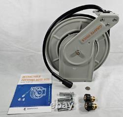 Giraffe Tools Pressure Washer Hose Reel 1/4 x 60 ft Retractable 4000 PSI Max
