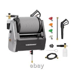 Grandfalls Wall Mounted Electric Pressure Washer Plus+ with 100 ft hose 2200 psi