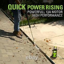 GreenWorks 2000 PSI Electric Pressure Washer 13Amp 1.2GPM 25Ft Hose 35Ft Cord