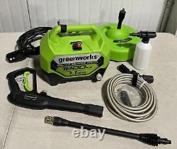 GreenWorks GPW1804CK 1800 psi Cold Water Pressure Washer Open Box