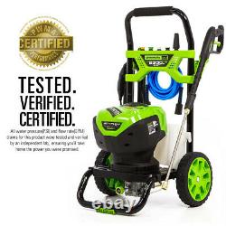 GreenWorks Pro 2300PSI Electric Pressure Washer 2.3GPM 14Amp 25Ft Hose 35Ft Cord