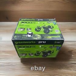 GreenWorks Pro 3000PSI 2.0 GPM Brushless Electric Pressure Washer GPW3000