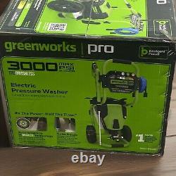 GreenWorks Pro 3000PSI 2.0 GPM Brushless Electric Pressure Washer GPW3000