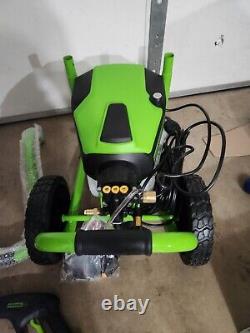 GreenWorks Pro GPW3000 3000PSI 2.0GPM Brushless Electric Pressure Washer