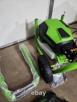 GreenWorks Pro GPW3000 3000PSI 2.0GPM Brushless Electric Pressure Washer