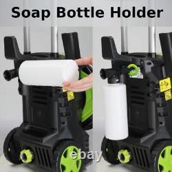 Green 3800PSI Pressure Electric High Pressure Washer 1800W Motor Jet Sprayer NEW