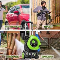 Green 3800PSI Pressure Electric High Pressure Washer 1800W Motor Jet Sprayer NEW