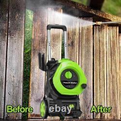 Green 3800PSI Pressure Electric High Pressure Washer 1800W Motor Jet Sprayer NEW