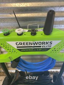 Greenworks 2000-PSI 14 AMP 1.2-GPM Electric Pressure Washer 5106202