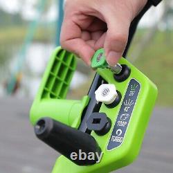 Greenworks 2000 PSI 1.2 GPM Electric Pressure Washer 25Ft Hose 35Ft Cord 4 Nozzl