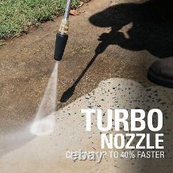 Greenworks 2000 PSI 1.2 GPM Electric Pressure Washer 25Ft Hose 35Ft Cord 4 Nozzl