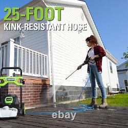Greenworks 2000 PSI 1.2 GPM Pressure Washer (Open Frame GPW2003)