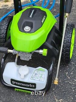 Greenworks 2000 PSI Electric Pressure Washer GPW 2006 Garage Kept E/C WithBox, Etc