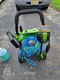 Greenworks 2000 PSI Electric Pressure Washer GPW 2006 Garage Kept E/C WithBox, Etc