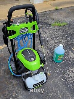 Greenworks 2000 PSI Electric Pressure Washer GPW 2006 Garage Kept E/C WithBox, Etc