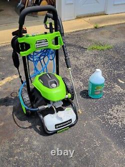 Greenworks 2000 PSI Electric Pressure Washer GPW 2006 Garage Kept E/C WithBox, Etc