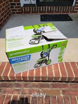 Greenworks 2000 PSI Electric Pressure Washer GPW 2006 Garage Kept E/C WithBox, Etc