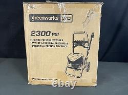Greenworks GPW2301 Pro 2300-PSI TruBrushless Electric Pressure Washer New Open