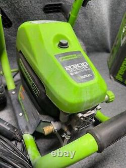 Greenworks Pro 2300 PSI 1.2-GPM Cold Water Electric Pressure Washer with 5 Spray