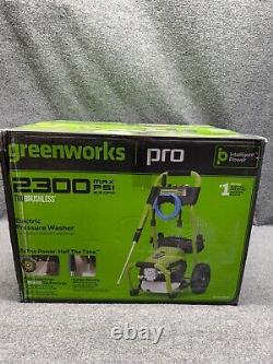 Greenworks Pro 2300 PSI 1.2-GPM Cold Water Electric Pressure Washer with 5 Spray