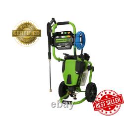 Greenworks Pro 3000 PSI 2-Gallon-GPM Cold Water Electric Pressure Washer